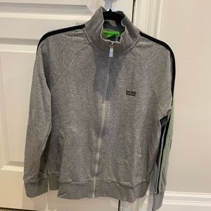 Hugo Boss mens zip up sweatshirt